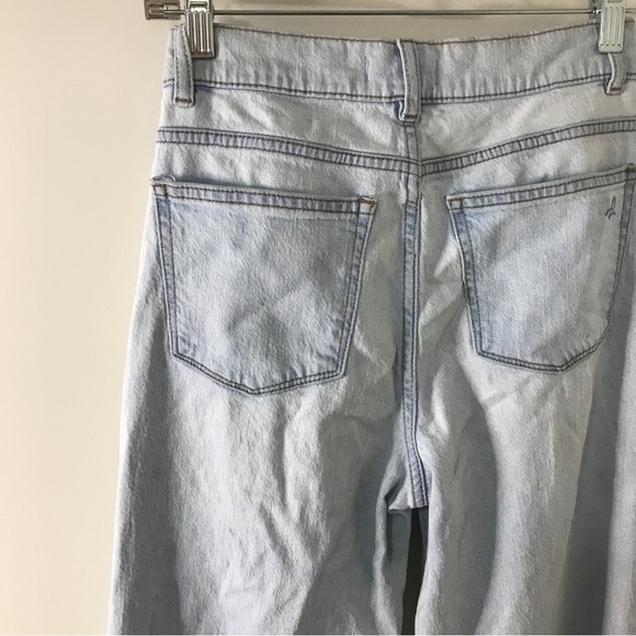 DL1961 Light Blue Flare & Wide Leg Jeans - Picture 7 of 10